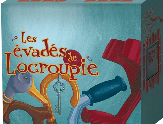 Boîte du jeu Les Évadés de Locroupie